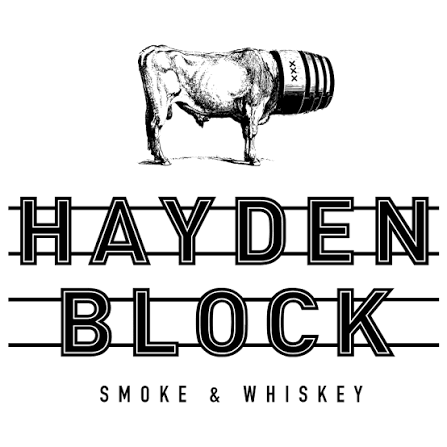 Hayden Block Smoke & Whiskey logo